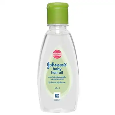 JOHNSONS BABY HAIR OIL 60ML