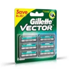 GILLETTE VECTOR+ BLADE 6N 190/-