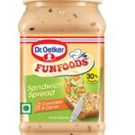 FUNFOODS SANDWICH SPR. CUCUMBER CARROT 250G
