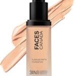 FACES 3IN1 FOUNDATION HD COVERAGE /021 30ML