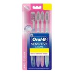 ORAL B BRUSH SENSITIVE 4PC