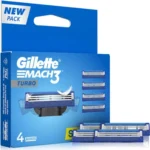 GILLETTE MACH 3 TURBO BLADE 4N